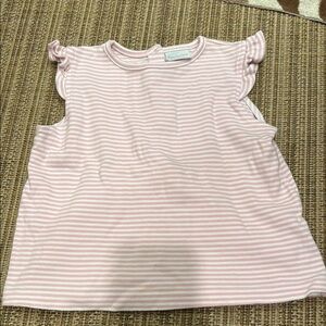 Pink Striped Kids Top